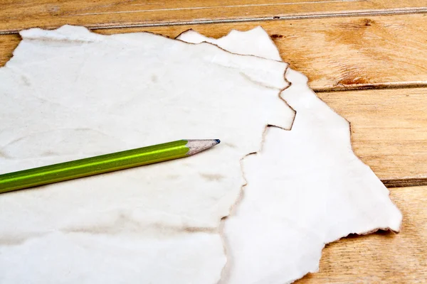 Hoja de papel vieja en blanco —  Fotos de Stock