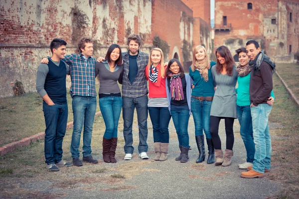 Grupo Multicultural de — Foto de Stock