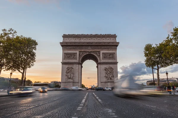 Arco do Triunfo em Paris — Fotografia de Stock