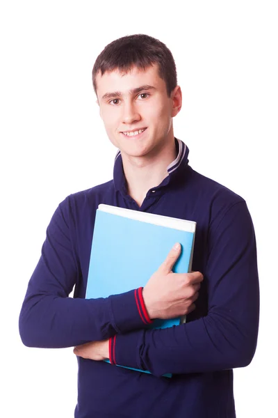 Jovem estudante feliz — Fotografia de Stock