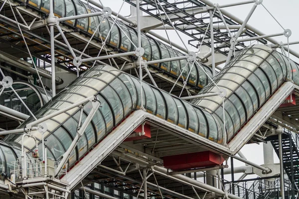 Paris, Fransa - 3 Ekim: Merkezi georges pompidou 3 Ekim tarihinde,
