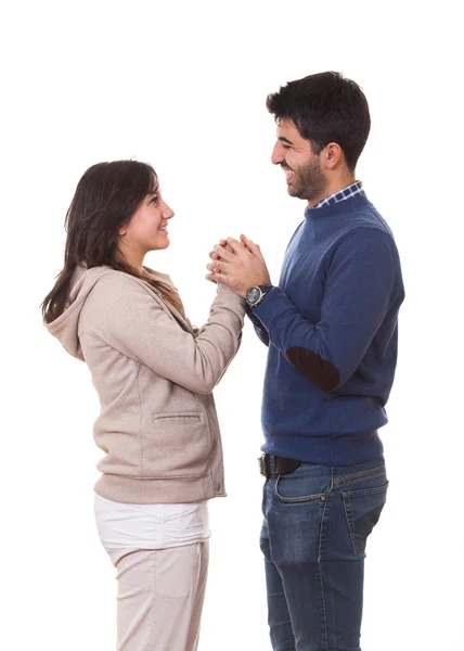 Romantico giovane coppia, San Valentino — Foto Stock