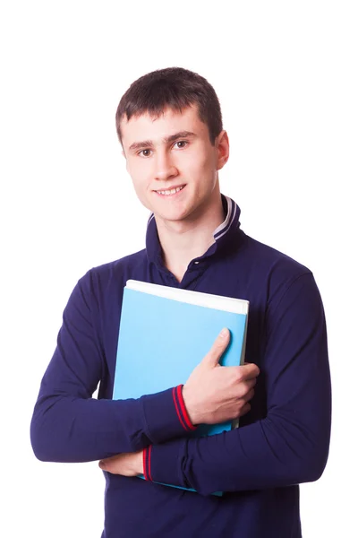 Happy Young Boy Student — Stock Photo, Image