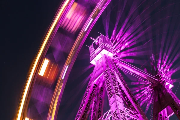 Wiener Riesenrad, faimoasa roată Ferris din Viena — Fotografie, imagine de stoc