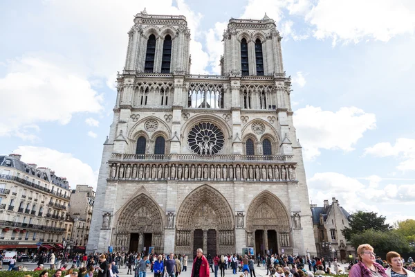 Katedra Notre Dame w Paryżu — Zdjęcie stockowe