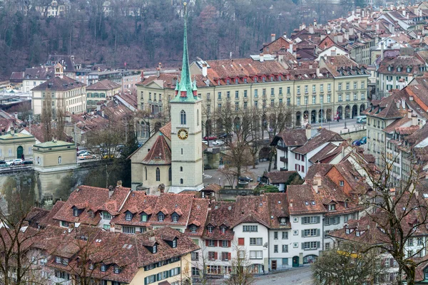 A svájci Bern város házak — Stock Fotó