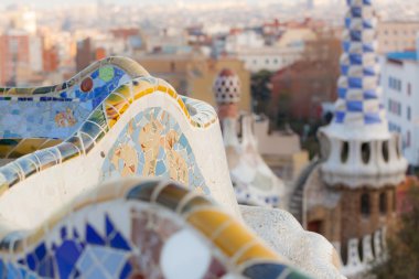 Barcelona'da Guell Parkı