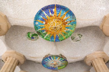 Barcelona'da Guell Parkı