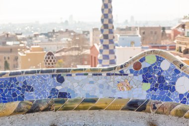 Barcelona'da Guell Parkı