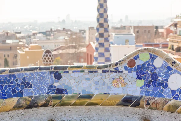 Guell Park em Barcelona — Fotografia de Stock