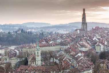 gün batımı, hdr, Bern