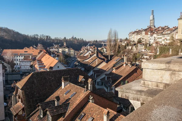 A svájci Bern város házak — Stock Fotó