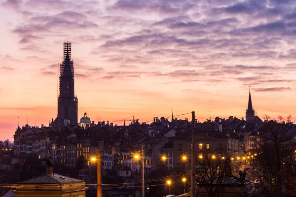 Bern at Sunset — Stock Photo, Image