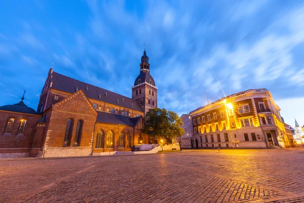 Antal Zoltánné, Cathedral of Riga város — Stock Fotó