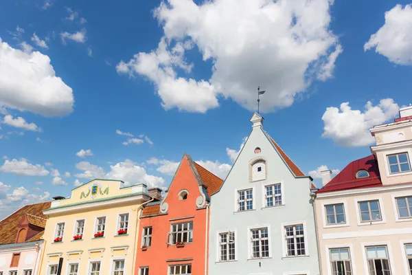 Typické domy v Tallinnu — Stock fotografie