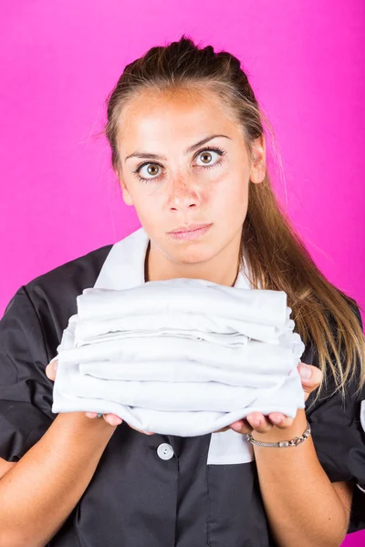 Housemaid Portrait — Stock Photo, Image