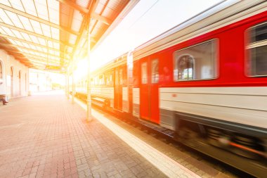 tren istasyonunda vilnius