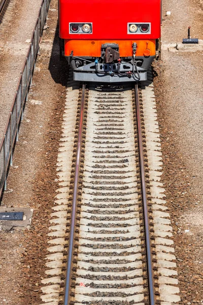 Tren en la estación de Vilna — Foto de Stock