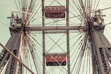 Wiener riesenrad, ünlü dönme dolap, wien