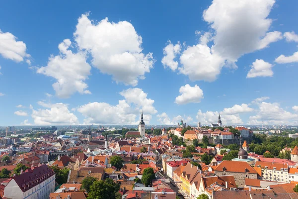 Panoramiczny widok z Tallina — Zdjęcie stockowe