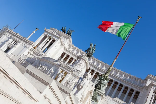 Monumento de Vittorio Emanuele II en Roma — Foto de Stock