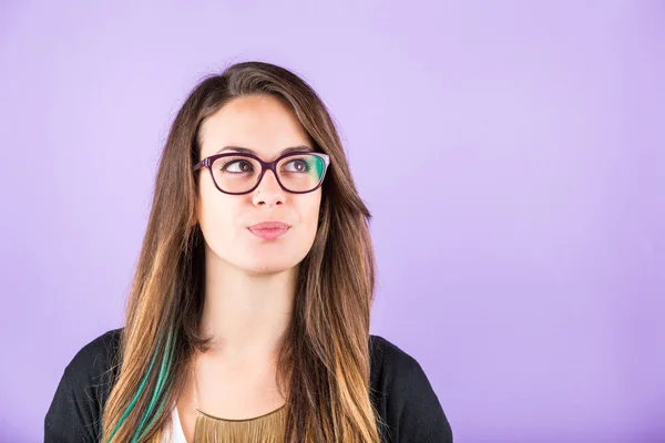 Hermoso retrato de mujer joven — Foto de Stock