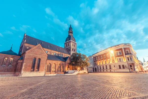 Antal Zoltánné, Cathedral of Riga város — Stock Fotó