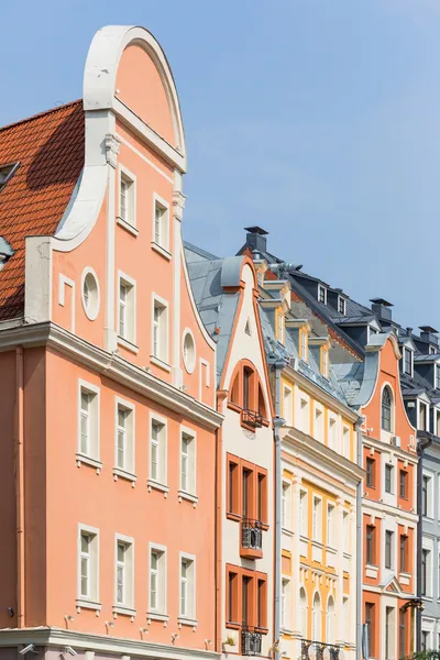 Casas Típicas en Riga, Letonia — Foto de Stock