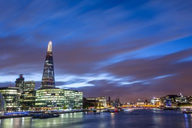 alacakaranlıkta cityscape Londra