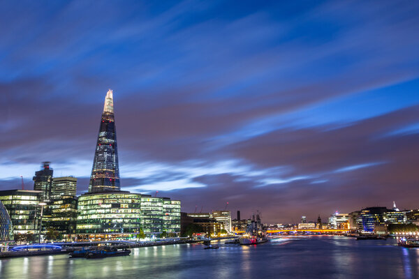 London Cityscape at Dusk