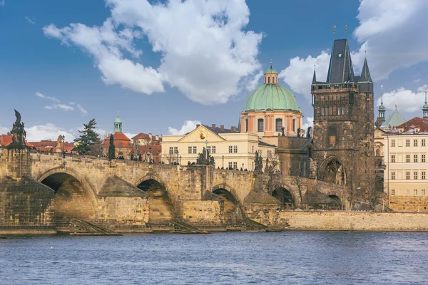 Karlsbron i Prag — Stockfoto