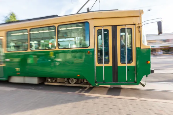 Tramvaj v Helsinkách — Stock fotografie