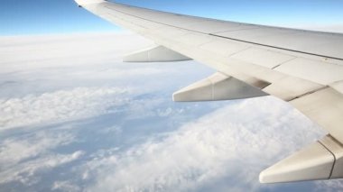 Sky uçak penceresinden