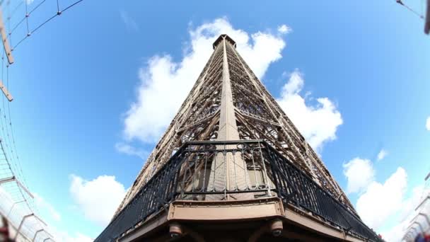 Eiffelova věž — Stock video