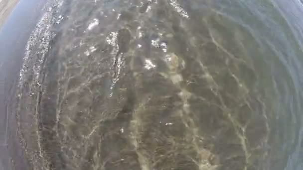 Wasser am Meer — Stockvideo