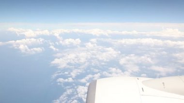 Sky uçak penceresinden