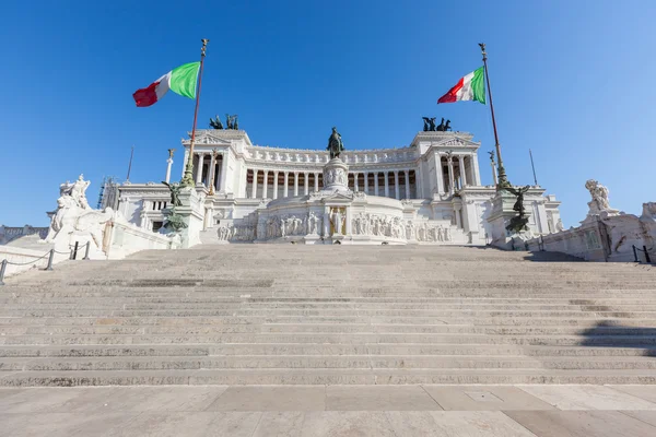 Emlékmű a Vittorio Emanuele Ii-Róma — Stock Fotó