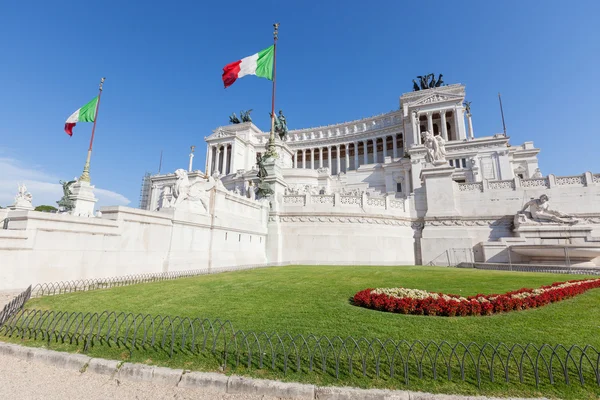 Emlékmű a Vittorio Emanuele Ii-Róma — Stock Fotó