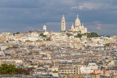 arc de triomphe Paris panoramik görünüm