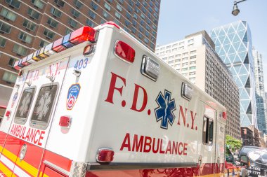 FDNY ambulans Manhattan pro