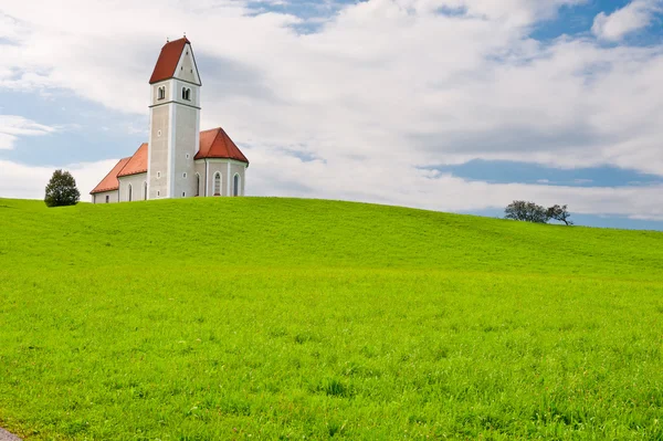Church on the Grass — Stock Photo, Image