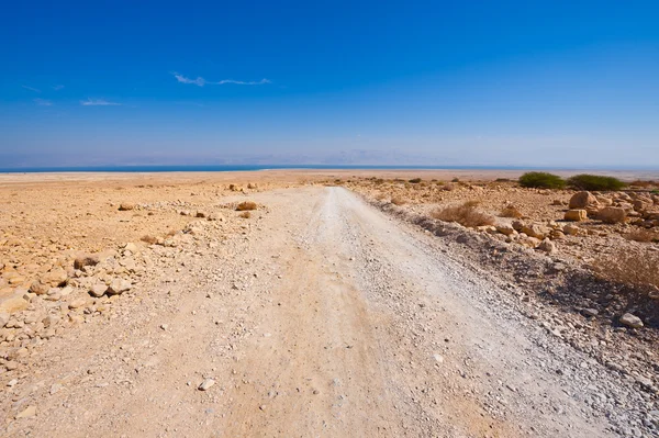 Cesta do mrtvého moře — Stock fotografie