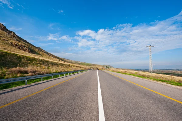 Road in Galilee — Stock Photo, Image