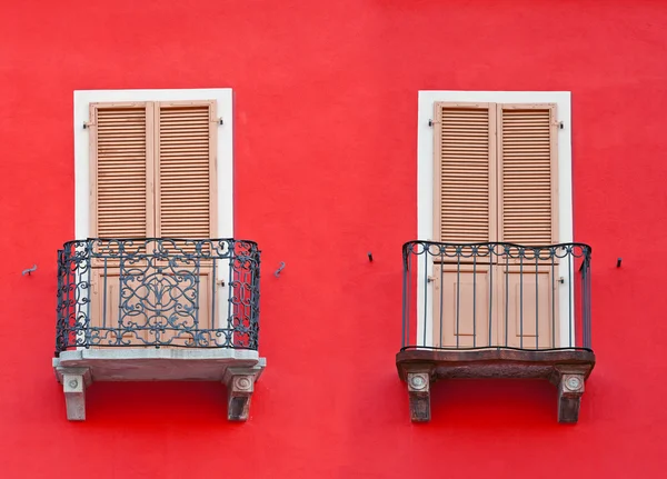 Dos balcones — Foto de Stock