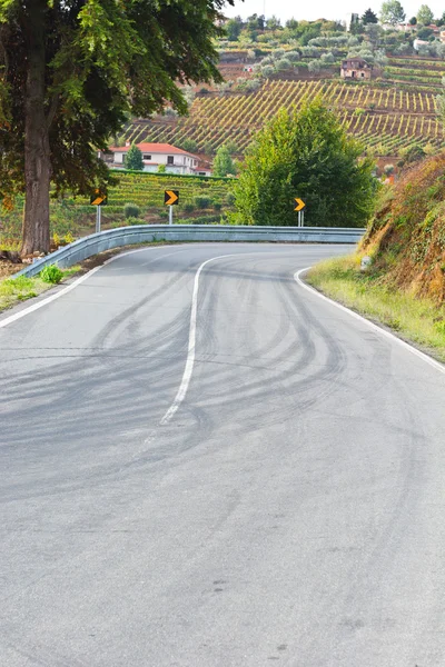 Asphaltstraße — Stockfoto