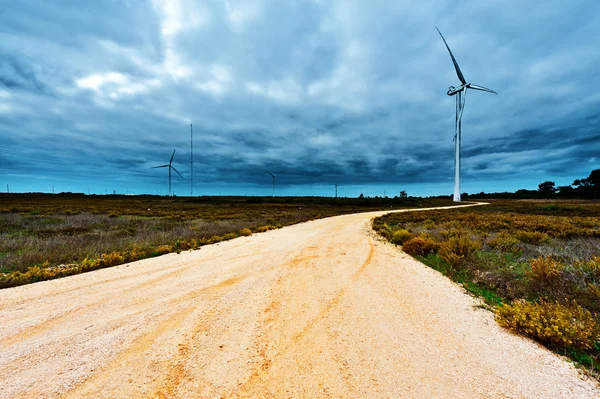 Turbine eoliche — Foto Stock