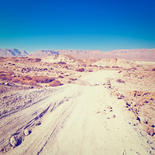 Estrada de areia — Fotografia de Stock