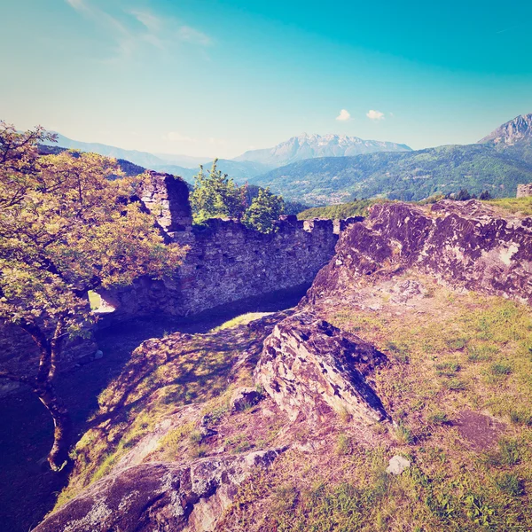 岩の上の要塞 — ストック写真