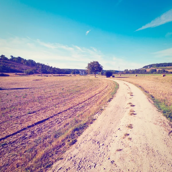 Feldweg — Stockfoto