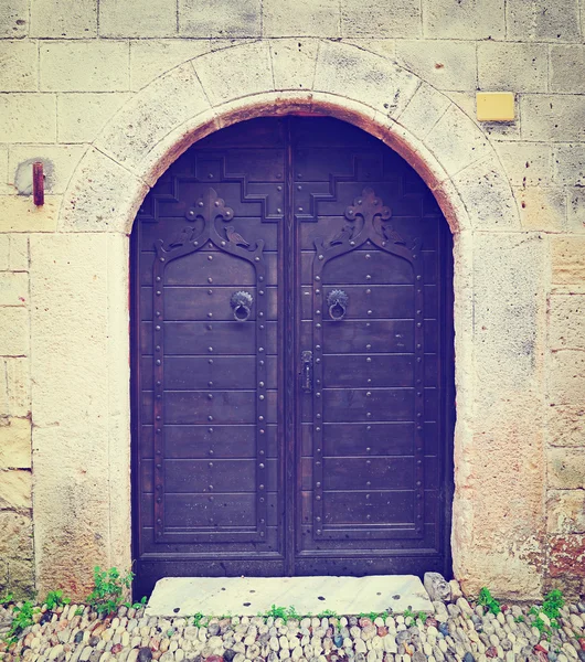 Greece Door — Stock Photo, Image